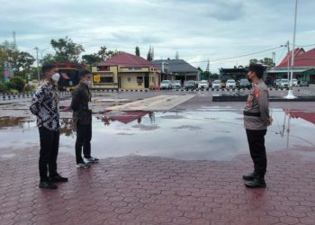 Bagian SDM Polres Seruyan Bina Casis Bintara Polri yang Masuk Pendidikan