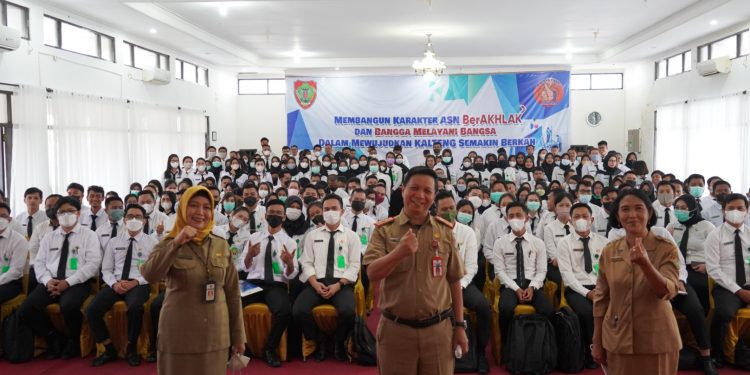 Sahli Gubernur Bidang KSDM Sampaikan Visi Misi Gubernur-Wakil Gubernur di Latsar CPNS 2022