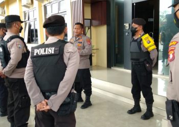 Kabagops Polres Seruyan Pimpin Pergeseran Pasukan Pengamanan Giat Masyarakat