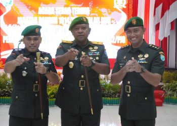 Letkol Arm Yoga Permana  Resmi Jabat Komandan Kodim 1014/ Pangkalan Bun