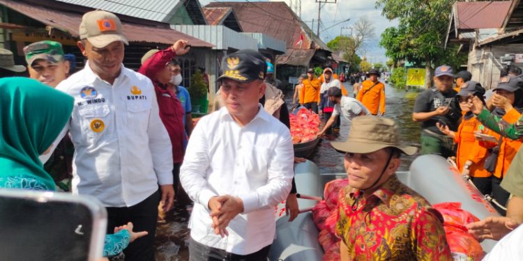 Gubernur H. Sugianto Sabran Apresiasi Pemkab Sukamara dalam Pemetaan Bantuan Banjir