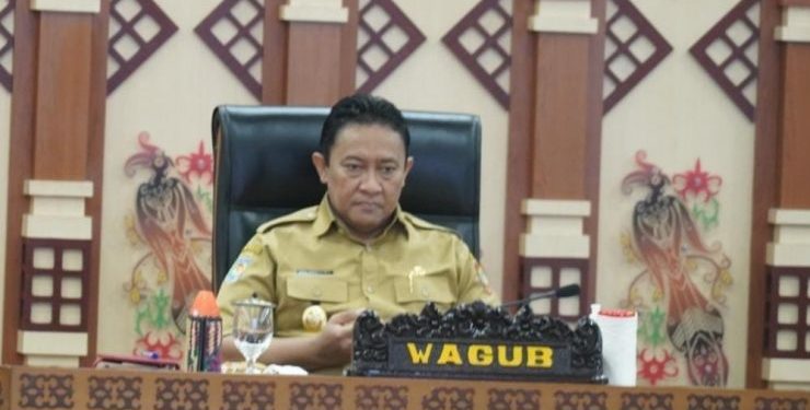 Wagub Edy Pratowo Ikuti Rakor Pengendalian Inflasi di Daerah