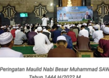 Pemprov Kalteng Peringati Maulid Nabi di Masjid Raya Darussalam Palangka Raya