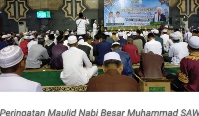 Pemprov Kalteng Peringati Maulid Nabi di Masjid Raya Darussalam Palangka Raya