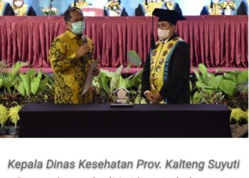 Kepala Dinas Kesehatan Suyuti Syamsul Berharap Lulusan Polkesraya Mendunia