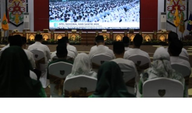 Wakil Gubernur Hadiri Apel Hari Santri Nasional Tahun 2022 secara Virtual