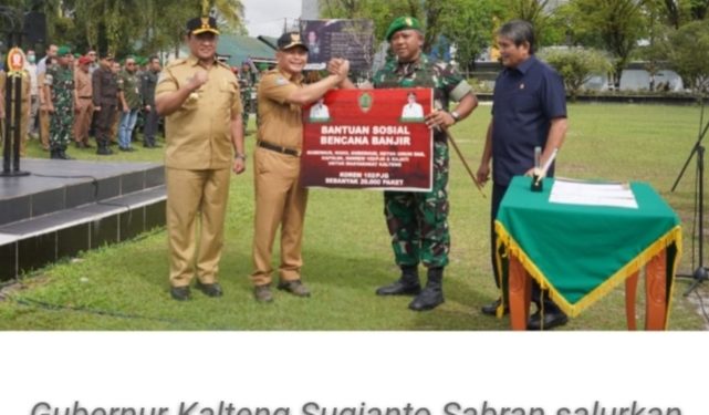 Bantuan Sembako Bagi Masyarakat Terdampak Banjir Mulai Didistribusikan