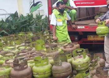 Gila!!! Harga Gas Elpiji 3 Kg Tembus Rp 60 Ribu