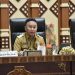 Gubernur Sugianto Sabran Pimpin Rakor Penanganan Dampak Banjir di Kalteng
