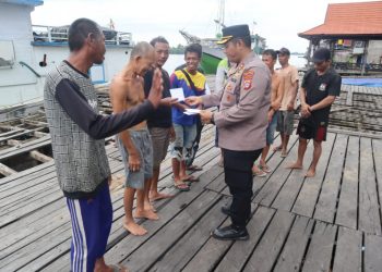 Kapolres Seruyan: Dengan Rejeki Kita Berbagi, Kita Hanya Berusaha Berbuat Baik