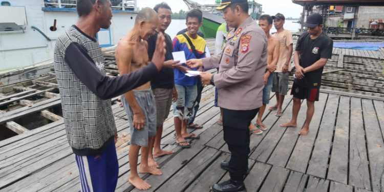 Kapolres Seruyan: Dengan Rejeki Kita Berbagi, Kita Hanya Berusaha Berbuat Baik