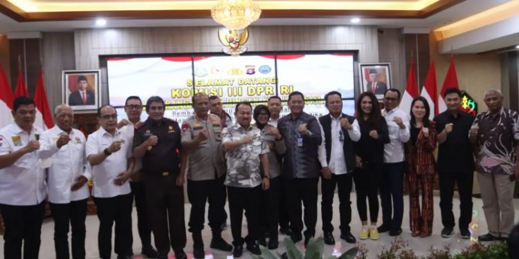 Komisi III DPR RI Apresiasi Polda Kalteng Saat Kunker