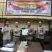 Personil Baglogistik Polres Seruyan Terima Sertifikat Tanah Dari BPN