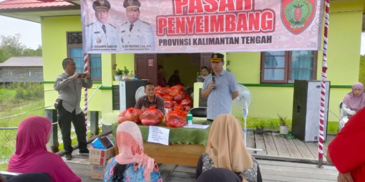 Pemprov Kalteng Kembali Gelar Pasar Penyeimbang di Kelurahan Bereng Bengkel