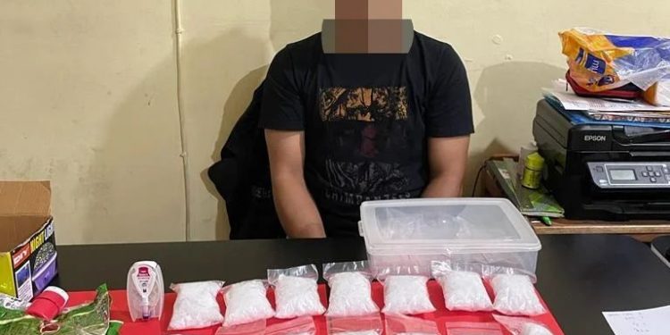 Satresnarkoba Polresta Palangka Raya Amankan Sekilo Lebih Sabu