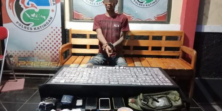 Tangkap Pengedar Narkoba, Polres Katingan Berhasil Amankan 93,99 Gram Sabu