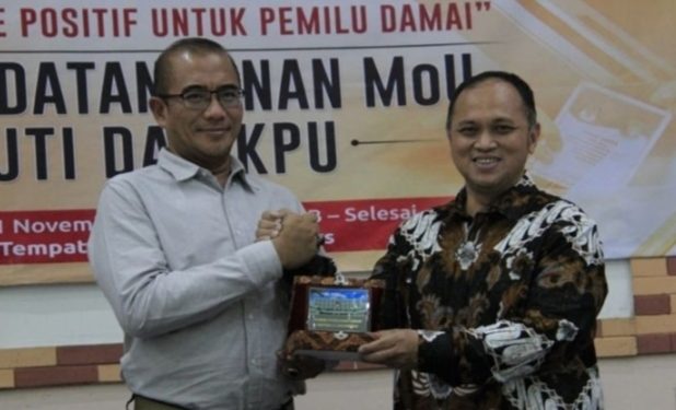 Berkomitmen Kawal Pemilu 2024, IJTI-KPU RI Resmi Teken MoU