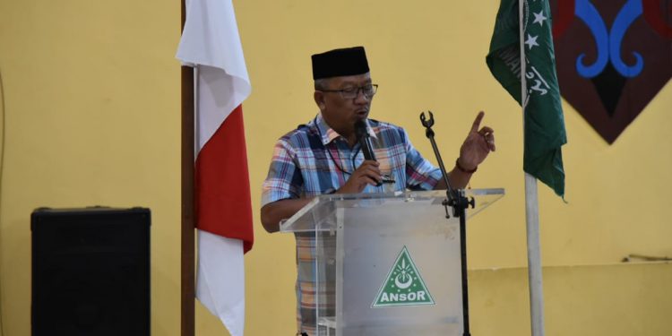 Asisten Pemerintahan dan Kesra Buka Latihan Dasar Kepemimpinan GP Ansor se-Kalteng