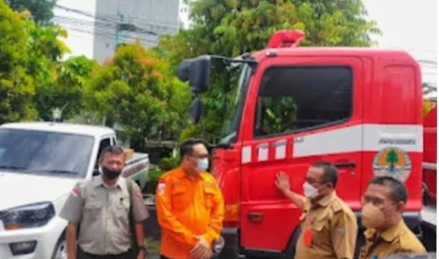 BPBD Barsel Terima 2 Unit Mobil Penanganan Karhutla