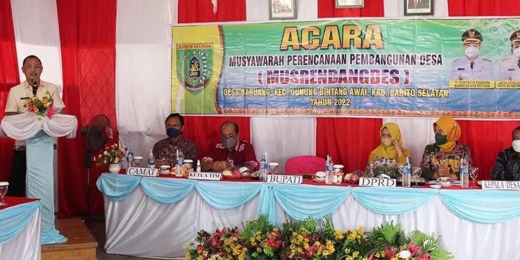 Dalam Merumuskan Program Desa Perlu Ketelitian dan Kecermatan