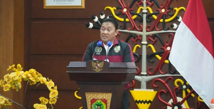 Wagub Edy Pratowo Lepas Atlet Wartawan ke Porwanas 2022