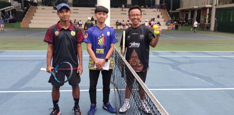 Tim Tenis Lapangan PWI Kalteng Juara Pool C dan Melaju ke Babak Semifinal Porwanas XIII di Malang, Jawa Timur