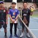 Tim Tenis Lapangan PWI Kalteng Juara Pool C dan Melaju ke Babak Semifinal Porwanas XIII di Malang, Jawa Timur