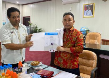 Gubernur Kalteng H. Sugianto Sabran Ditetapkan Sebagai Anggota Kehormatan PWI