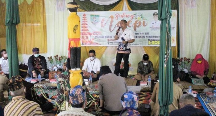 Pemkab Barsel Safari Nyepi di Desa Marawan Lama