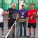 Kalahkan Tim Tenis DKI Jakarta, Tim Tenis Lapangan PWI Kalteng Melaju ke Babak Final Beregu Porwanas XIII 2022