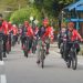 Pemprov. Kalteng Gelar Senam Bersama dan Fun Bike KORPRI