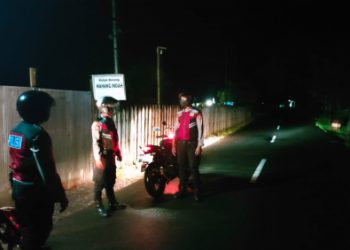 Berikan Rasa Aman, Sat Samapta Polres Seruyan Patroli di Lingkar Kota Kuala Pembuang
