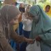 Istri Wali Kota Palangka Raya Resmikan Pasar Murah Al Mar’atussholihah