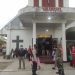 Solid! Polres Seruyan dan Koramil 1015-14 Kuala Pembuang Amankan Gereja Imanuel
