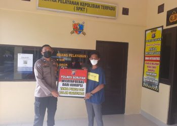 Polsek Serhil Selalu Sosialisasi Zona Integritas Menuju WBBM