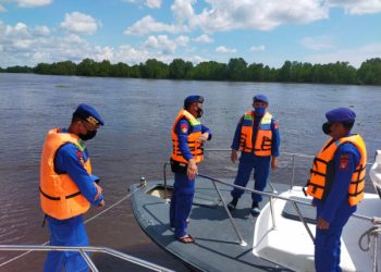 Pastikan Aman Satpolairud Lakukan Patroli Perairan di DAS Seruyan
