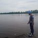 Polsek Seruyan Hilir Cek Debit Air Sungai Antisipasi Banjir
