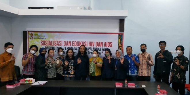 ASN Dinas Kominfo Disosialisasi Tentang HIV/AIDS