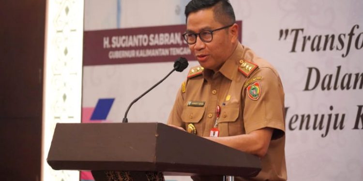 Asisten Ekbang Buka Rapat Kerja Bidang Kesehatan Tingkat Prov. Kalteng