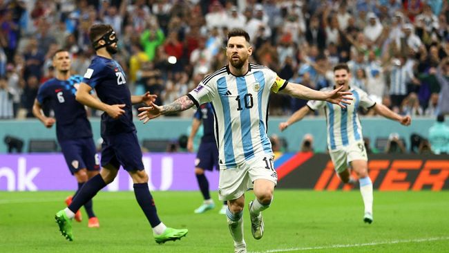 Messi Antarkan Argentina ke Final Piala Dunia 2022