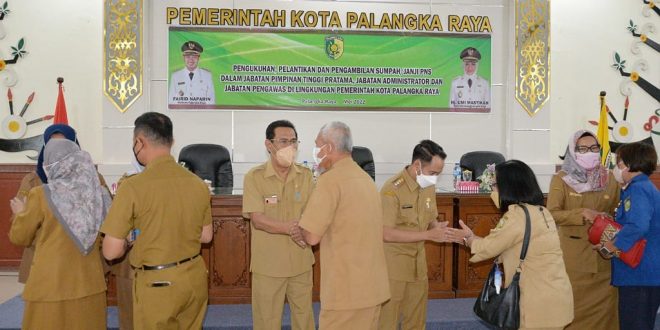 Walikota Palangka Raya Halal Bihalal bersama ASN