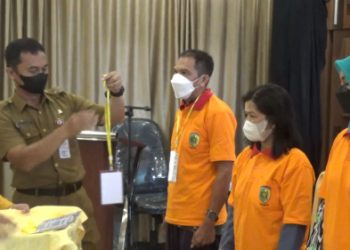 Pemko Palangka Raya Gelar Pelatihan Kerajinan Getah Nyatu