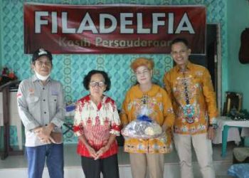 SMSI Kalteng Turut Berbagi Kasih dan Salurkan Bingkisan Natal