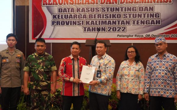 Angka Prevalensi Stunting di Kalteng Turun Signifikan