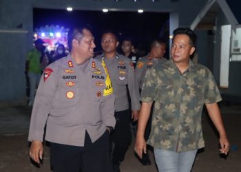 Kapolres Seruyan Pantau Langsung Perayaan Tahun Baru 2023