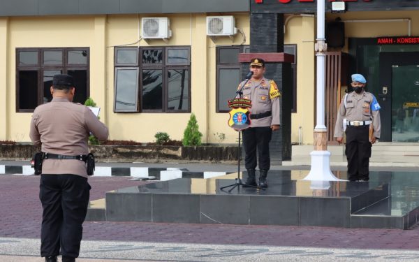 Wakapolres Seruyan Ajak Personel Tingkatkan Disiplin dan Kinerja