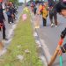 ASN dan PTT Pemko Palangka Raya Mengikuti Kerja Bakti Massal