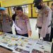 Kasipropam Dampingi Wakapolres Seruyan Pantau Kegiatan Test Urine