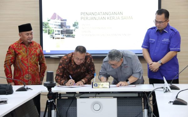 Saksikan Penandatanganan PKS, Gubernur Sugianto Sabran Berharap Kaum Milenial Punya Tekad Membangun