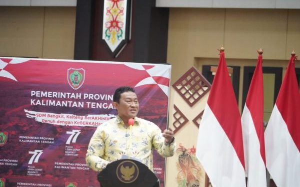 Wagub H Edy Pratowo Minta Seluruh Kepala Perangkat Daerah Bergerak Cepat Membangun Kalteng